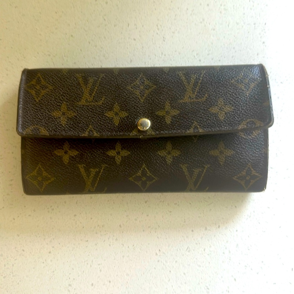 Louis Vuitton Monogram Brown Continental Wallet